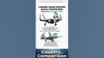 Su-33 vs F-35C - Folded Wing Beasts of the Sea!