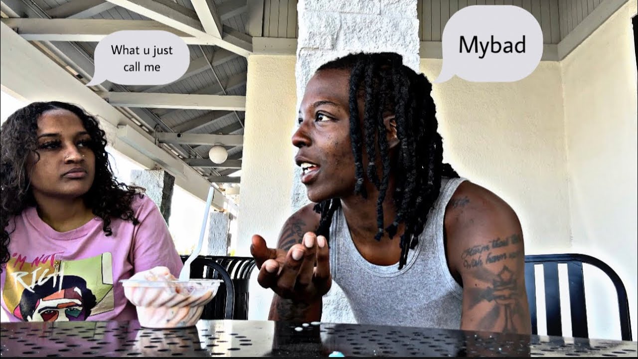 I CALLED HER MY EX NAME PRANK “SHE LEFT OUR DATE”