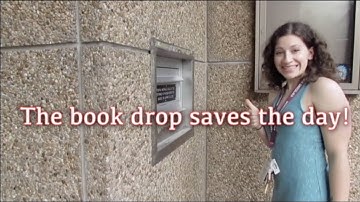 Book Drop at the Mansfield Library
