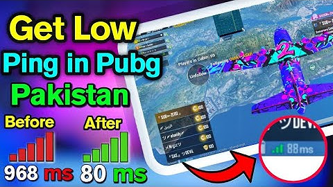 Pubg Mobile 70 ms Ping in Pakistan All networks 1 Secret APN | Fix High ping problem in Pubg 2020