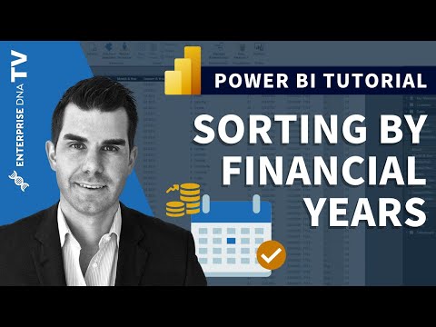 How To Sort Date Dimensions By Custom Financial Years in Power BI