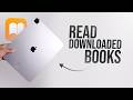 How to Read a Downloaded Book on iPad (tutorial)