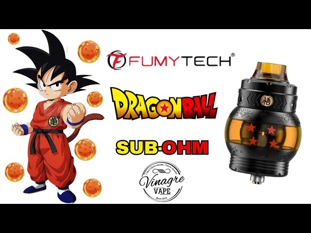 vape dragon ball Dragon Ball + Vape = Brutal! Review do Tank Sub-Ohm da Fumytech 🟠