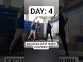 Day: 4 Excuses dont burn calories! #hiitcardio #homeworkout #burnfat #loseweight #busyparents