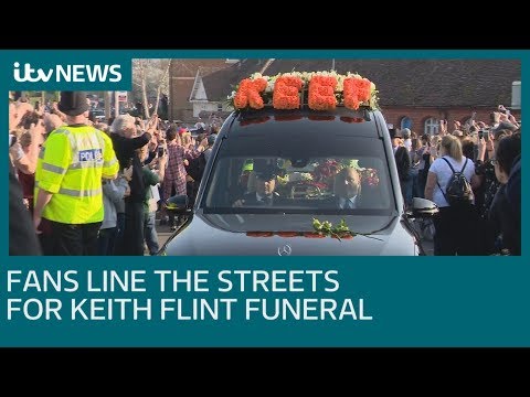 Prodigy fans line the streets for Keith Flint funeral | ITV News