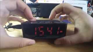 Despertador Bluetooth, reloj controlado por aplicación digital inteligente  con fecha, hora, temperatura JAMW Sencillez