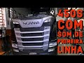 SCANIA 450S COM SOM PESADO, ESTAMOS PREPARANDO UM VIDEO TOP PARA VOCÊS!