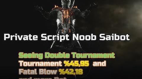 Noob Saibot Seeing Double 🏆 Advanced Combo | MK11 Aftermath Scripts CronusMax and Titan One o Two