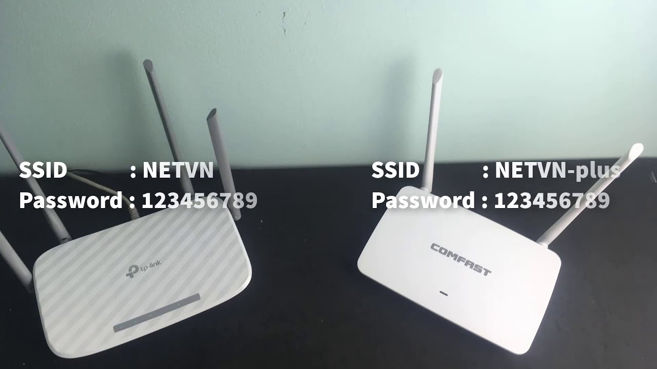 COMFAST : Set up repeater mode | NETVN