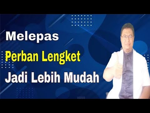 Cara melepas perban khitan yang lengket agar tidak nyeri