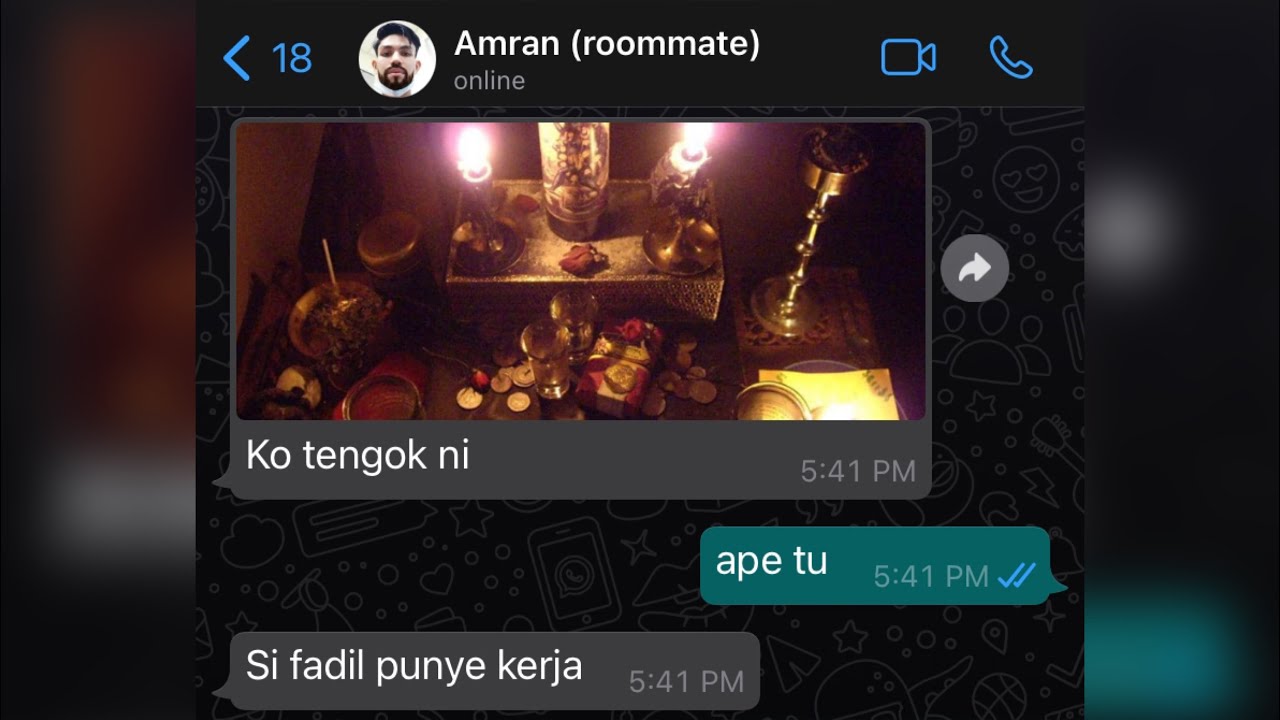 KISAH SERAM | ROOMMATE (SERAM!!)