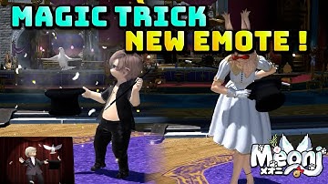FFXIV: Magic Trick Emote! - China Exclusive NEW EMOTE!