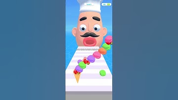 Stacky Ice Cream Runner #2 Gameplay #shorts #games #mobile 🍦