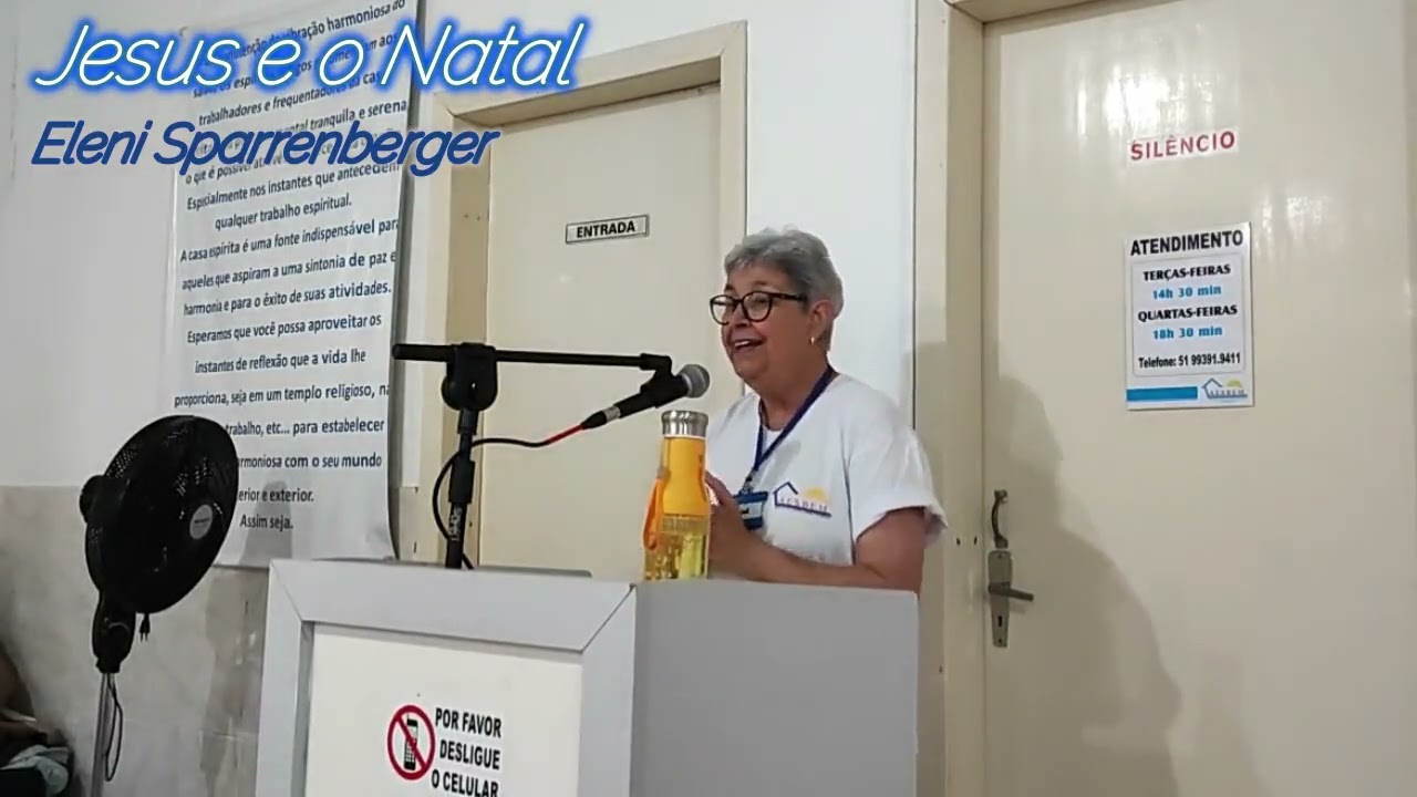 Tema: Jesus e o Natal por Eleni Sparrenberger em 23/12/2025.
