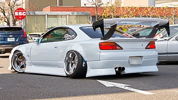 【JDM】日本車カスタム！イイ感じです！大黒PA