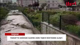 Yozgat’ta Sağanak Alarmı: Dere Taşkın Noktasına Ulaştı İleri Gazetesi