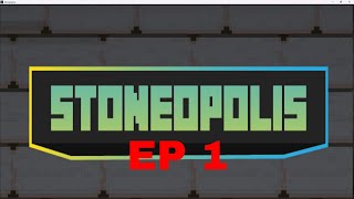 Let's Play Minecraft Java Modded Stoneopolis EP 1