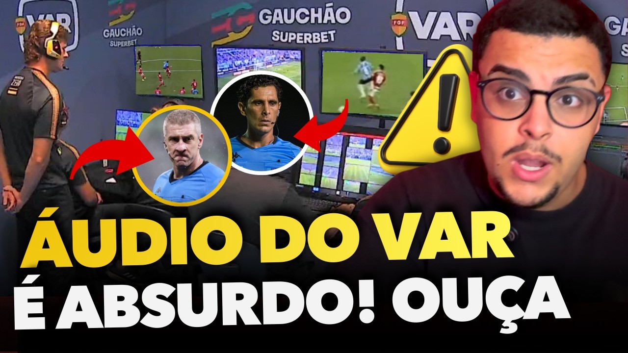 ⚠️🚨💣 ESCÂNDALO! OUÇA OS ÁUDIOS DO VAR NO GRENAL! ABSURDO FOI FEITO | INTER VAI PRA CIMA DA FGF AGORA