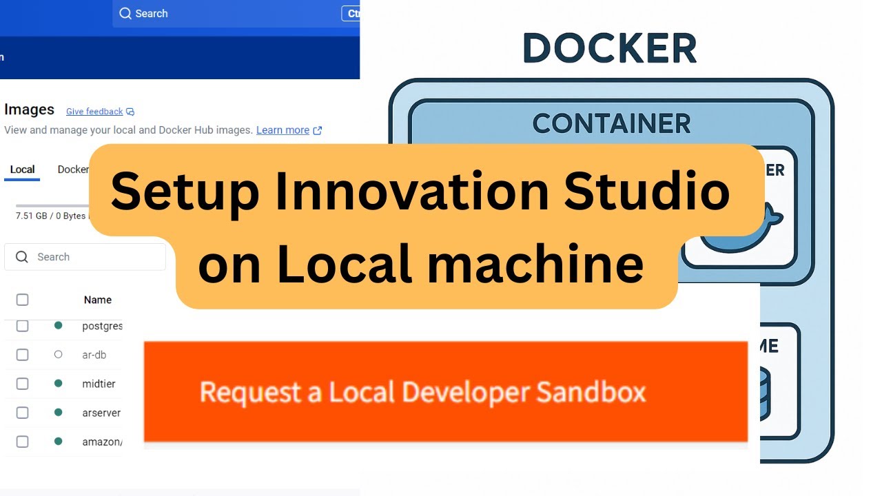 Docker Setup | Innovation Studio Setup | Local Instance | Request Local ...