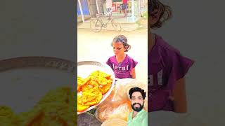 bhanji Ne pakoda kha liya 🤔 #funny #food #comedy #streetfood