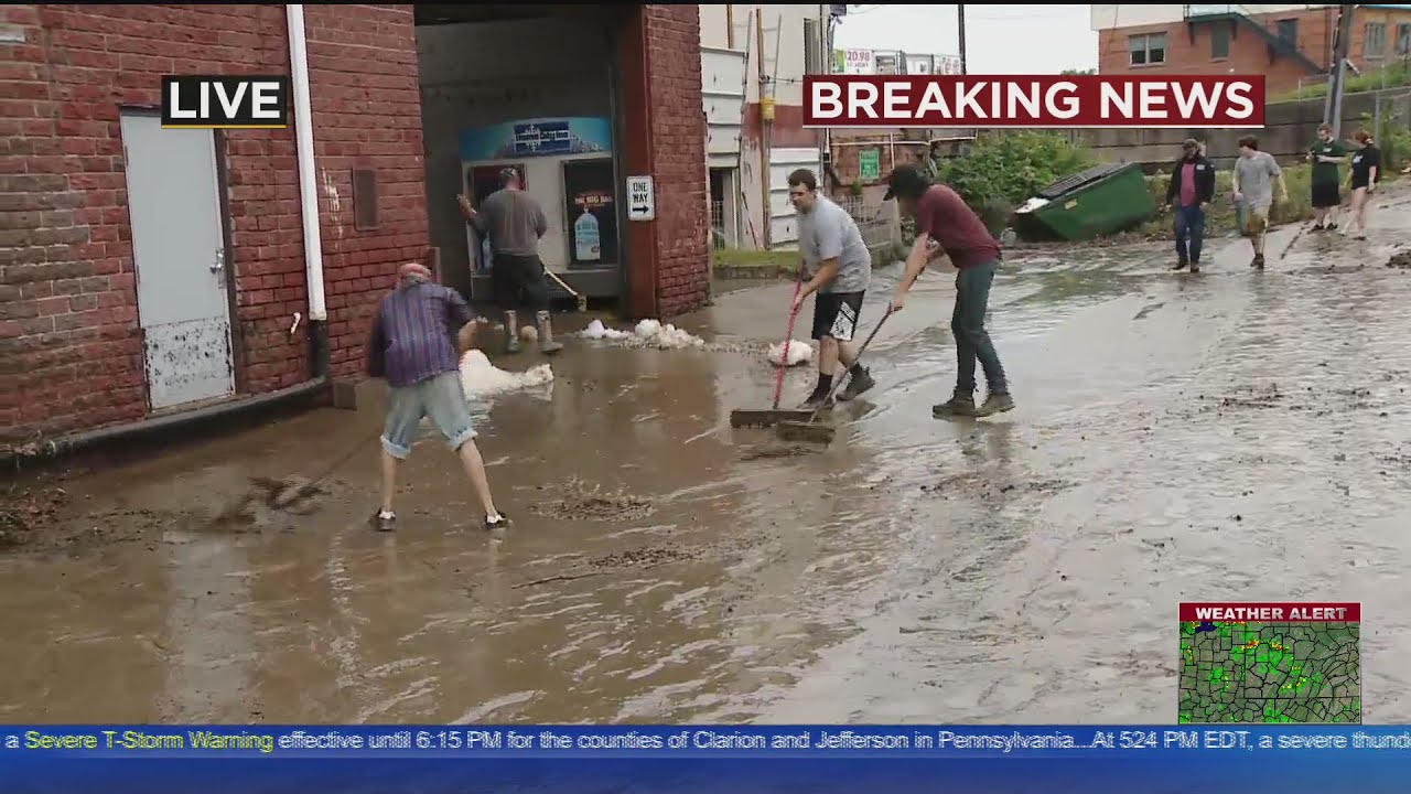 Cleanup Underway After Severe Storms - YouTube
