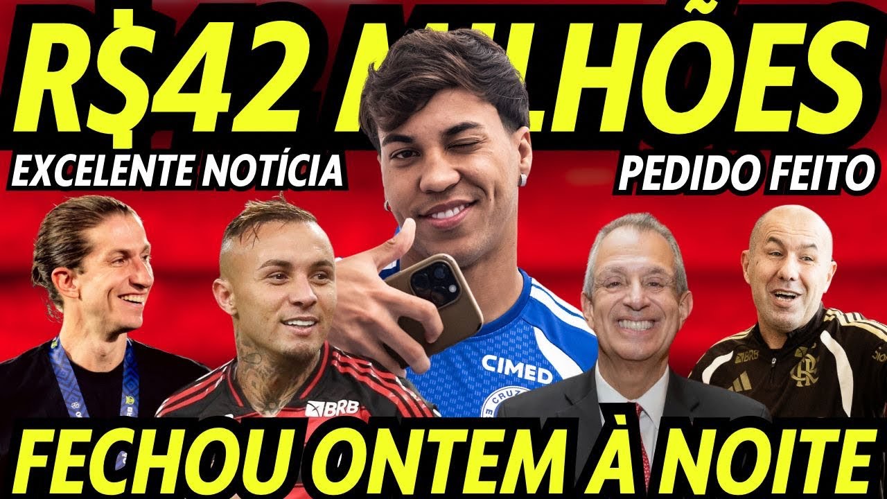 KAIO JORGE! JARDIM FAZ PEDIDO! BAP ACEITA! FECHOU ONTEM À NOITE! R$42 MILHÕES! EXCELENTE NOTÍCIA! E+