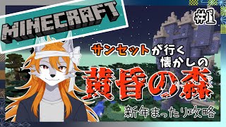 【Minecraft】久しぶりのmodの世界、黄昏の森に行くぞっ！#1【Twilight forest】