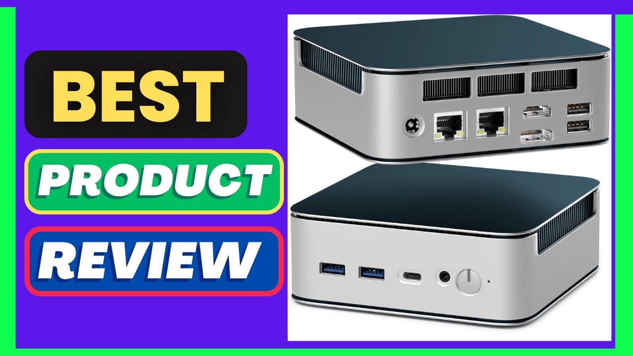 Getorli Mini PC, Dual LAN AMD R5 7430U