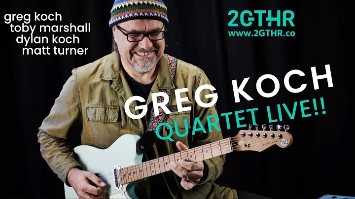 Greg Koch Quartet Live!!  Rare Live Performance!