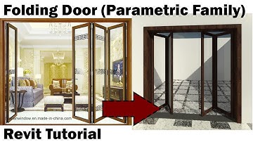 Revit Tutorial - Folding door Family (Bi-fold)