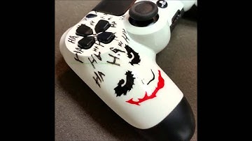 Batman vs Joker PS4 Custom Controller