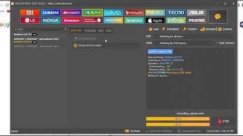 Realme C21 C21y Rmx3263 Pattern Password Frp Unlock