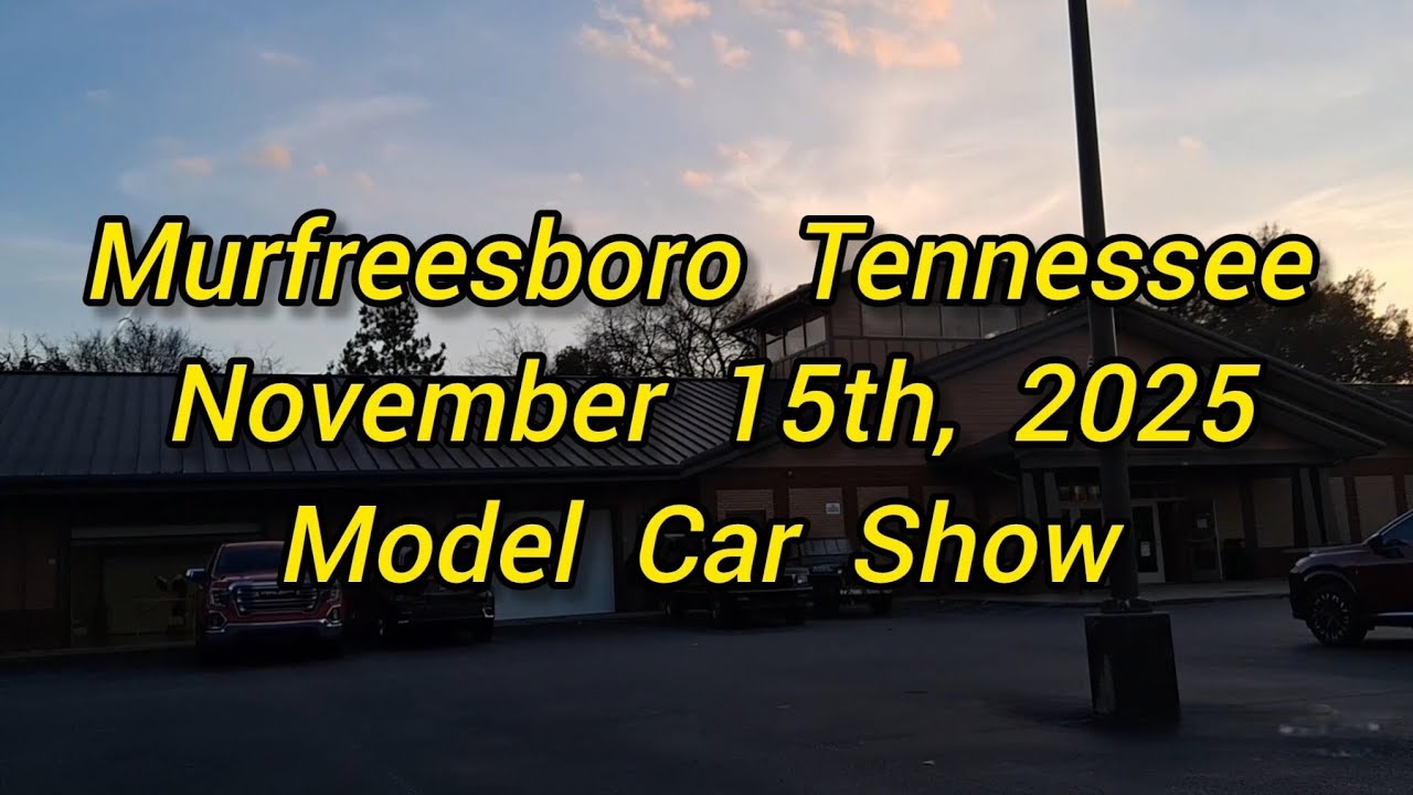 Выставка моделей автомобилей в Мерфрисборо, Теннесси