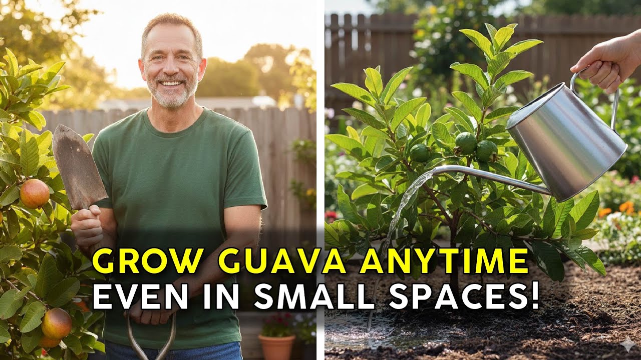 How to grow dwarf guava for year-round fruit (ideal for small spaces)