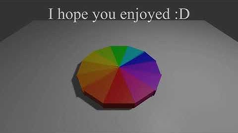 The Color Wheel | | Made with Blender.