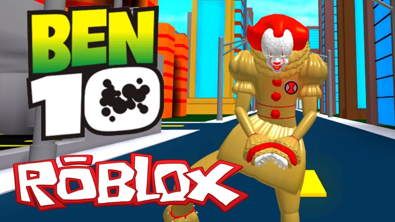 How To Be Pennywise It Clown In Roblox Ben 10 Arrival Of Aliens - epic face ditto roblox