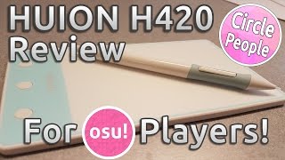 HUION H420 Tablet Review | Review for osu! Players - YouTube