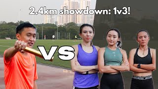 We challenged SG's #3 2.4km male...to a 2.4km!