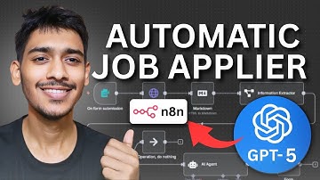I Built a GPT-5 Agent That Applies to Jobs FOR Me (in n8n)