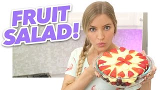 How To Make a Fruit Salad | iJustine