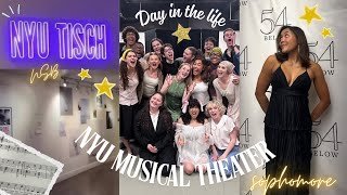 NYU DAY IN THE LIFE: Musical Theater at Tisch School of the Arts | Kristina Miller