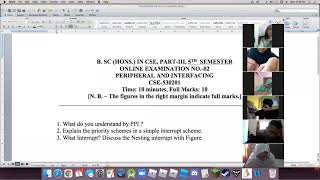 EXAM-02 PERIPHERAL AND INTERFACING