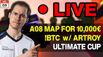 🚧 A08 Mapping for 10,000€ !BTC Track #8 | Ultimate Learning Cup after COTD 🏆