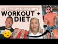 Trying My Husbands Diet &amp; Workout // + Couples Q&amp;A