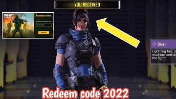 August 16 New Working Redeem code codm 2022 | cod mobile New Redeem code 2022 | codm Redeem code