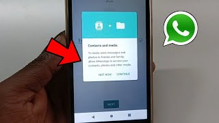 WhatsApp Contacts and Media Problem || to easily send messages and photos to friends and family