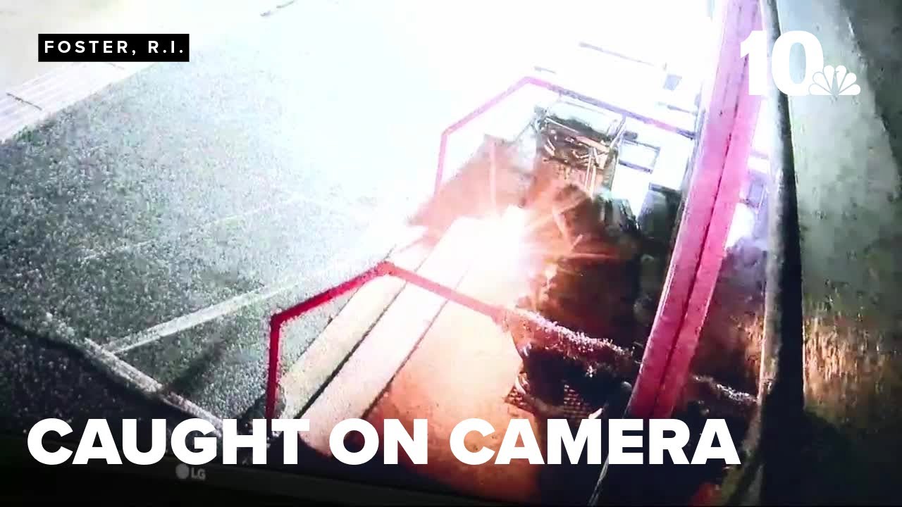 Suspect caught on camera attempting to break into store - YouTube