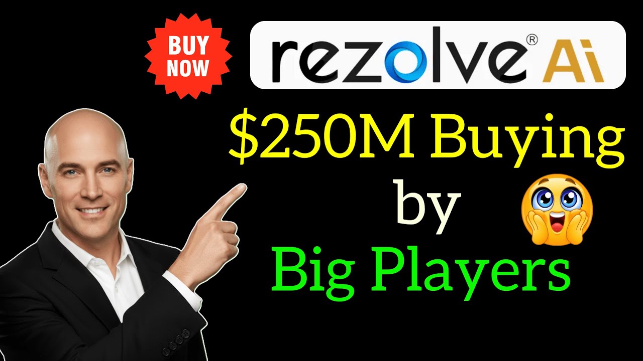Rezolve AI Stock Crash : $250M Institutional Buy vs Short Sellers | RZLV Analysis