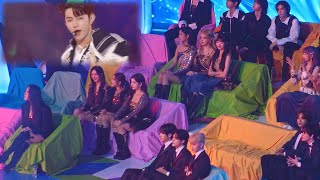 [제로베이스원 ZEROBASEONE CRUSH] 아이브,NCT DREAM,이영지,스테이씨  Reaction @231202 2023 mma 멜론뮤직어워드 직캠