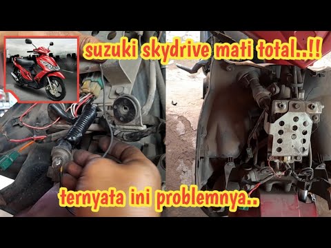 motor suzuki skydrive mati total - cek bagian ini kembali normal